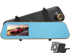Camera Auto Oglinda iUni Dash N8, Dual Cam, Display 4.3 inch, Full HD, Night Vision, WDR, 140 grade